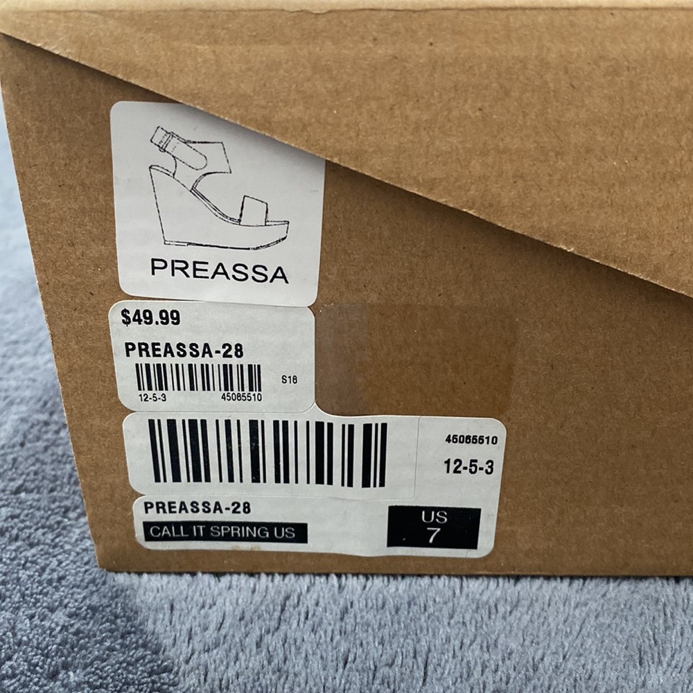 Call It Spring Preassa Wedges - Picture 6 of 6